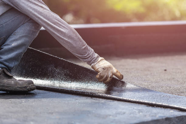 Professional Exterior Waterproofing technician working in North Wales, PA